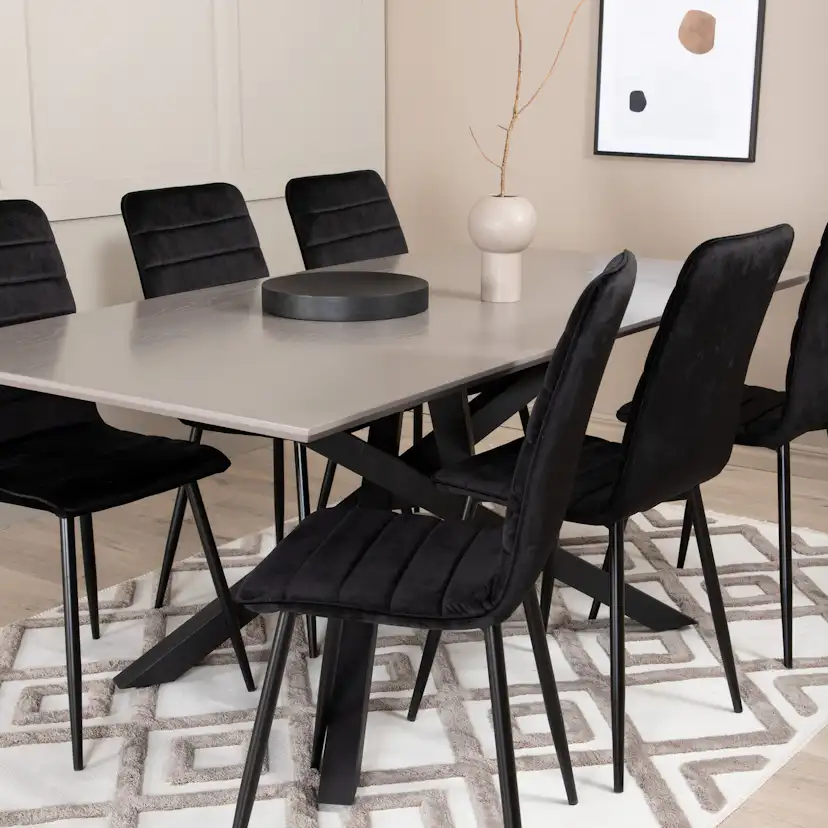 Matgrupp Venture Home Piata med 6 Walerina Stolar