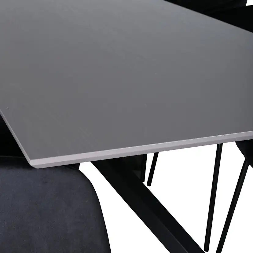 Matgrupp Venture Home Piata med 6 Bergen Stolar