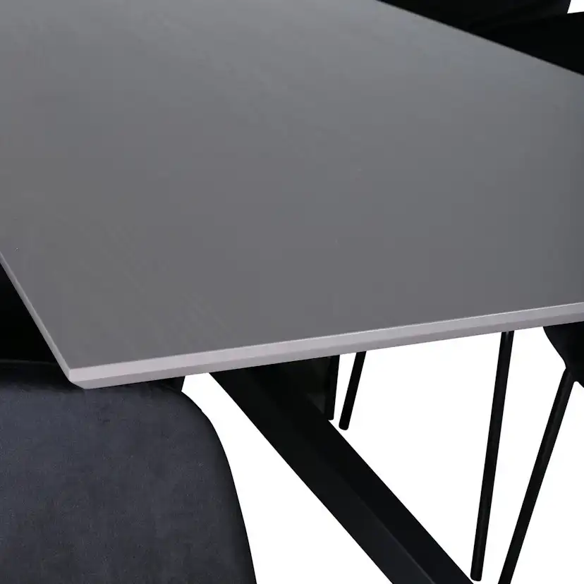 Matgrupp Venture Home Piata med 6 Bergen Stolar