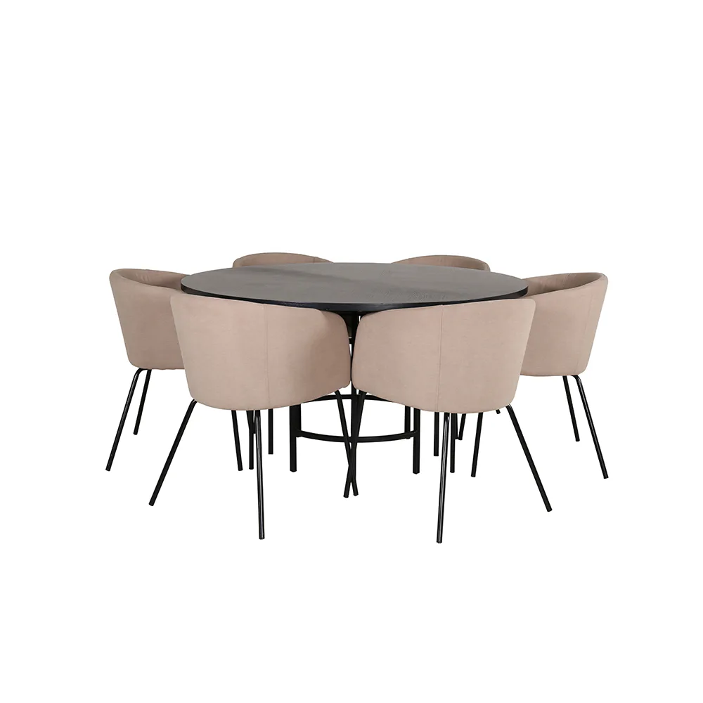 Beige/Svart