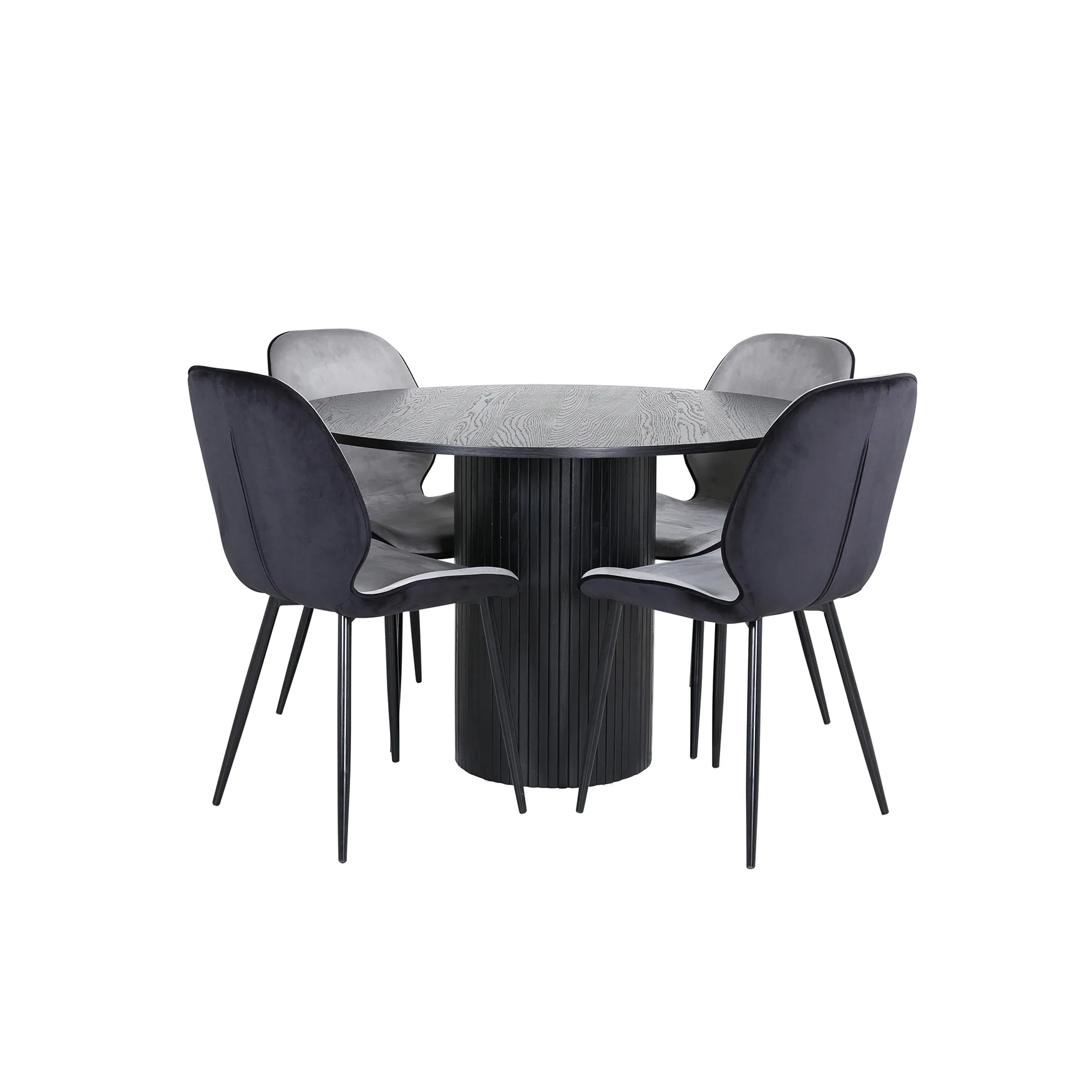 Svart/Ljusgrå/Svart