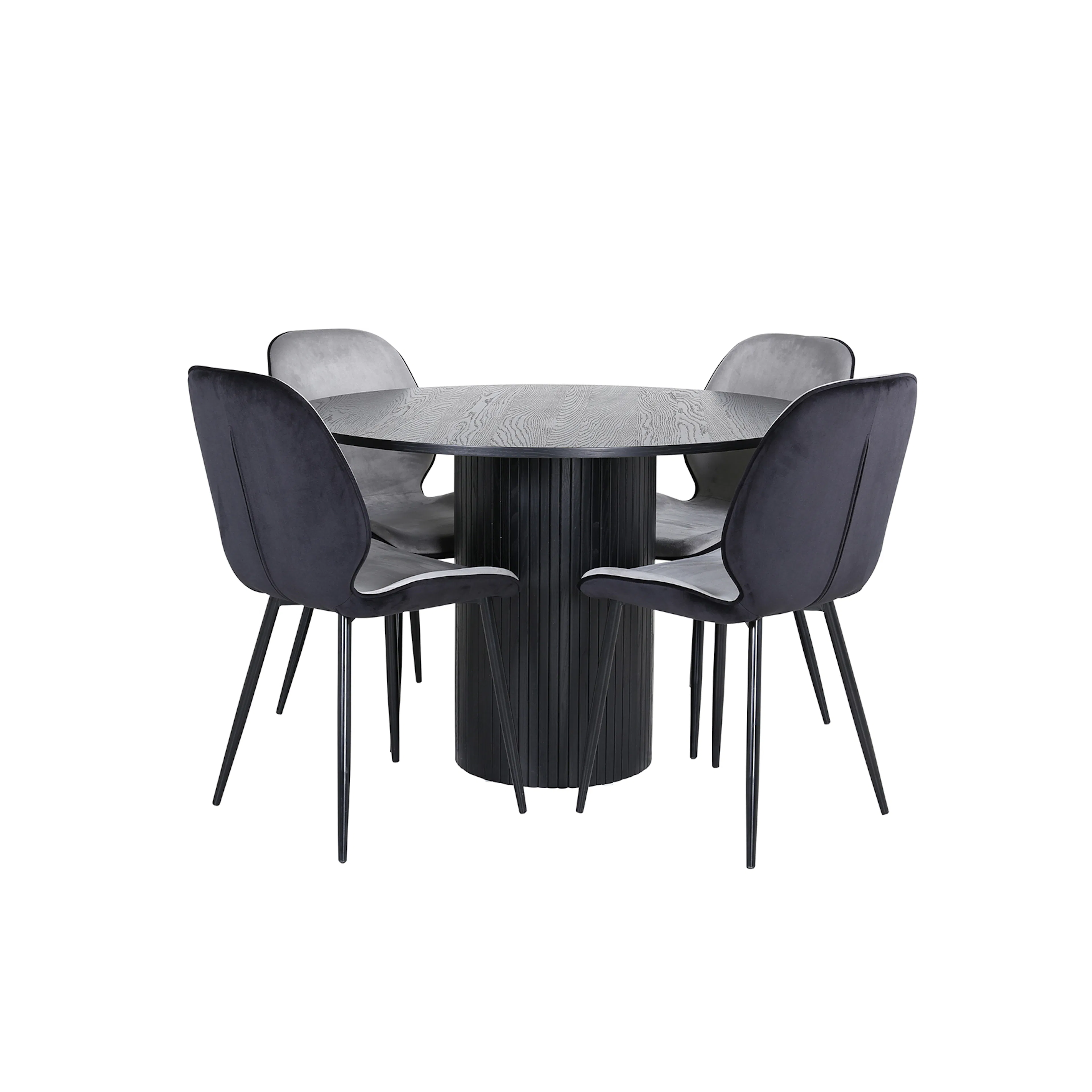 Svart/Ljusgrå/Svart