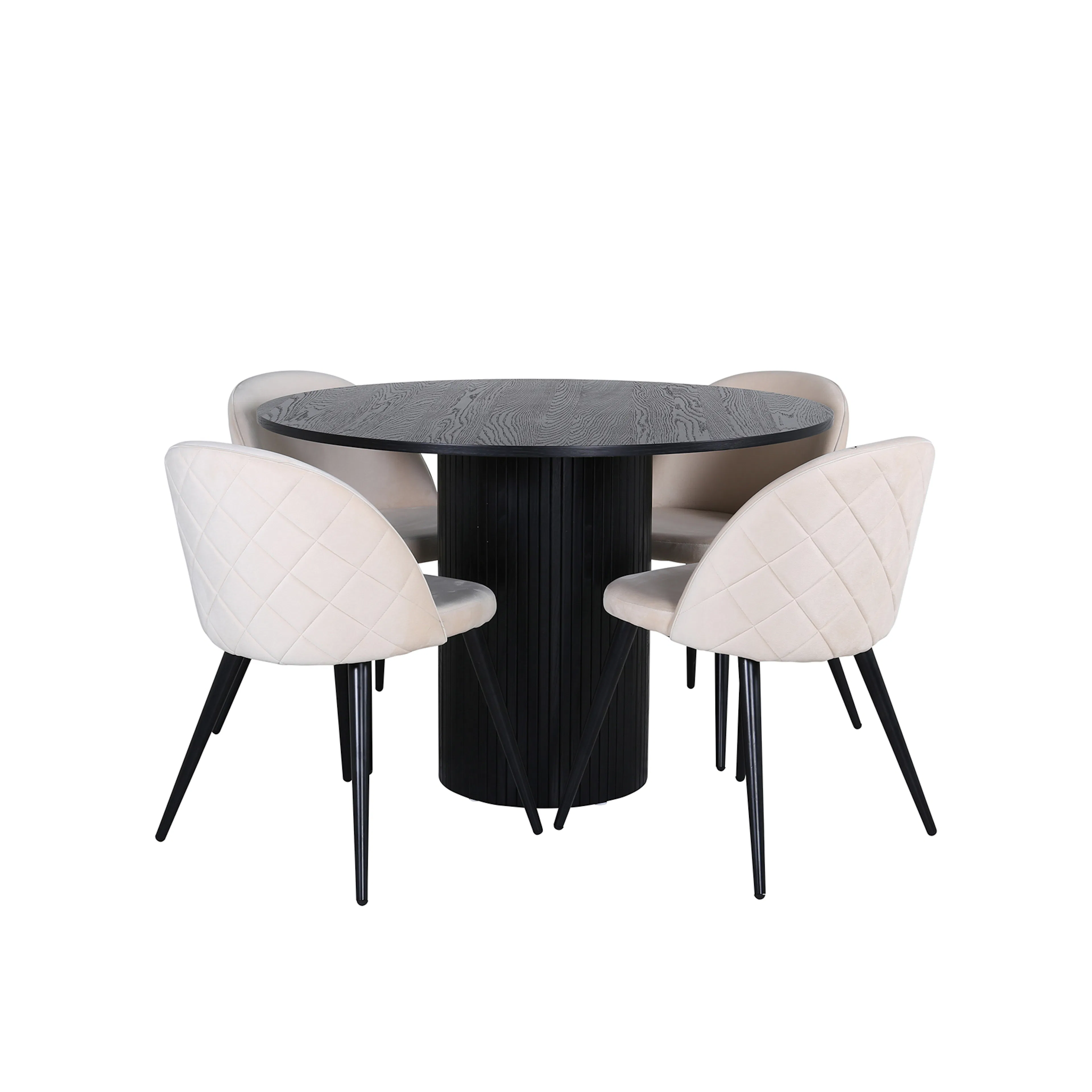 Svart/Ljusbeige/Svart