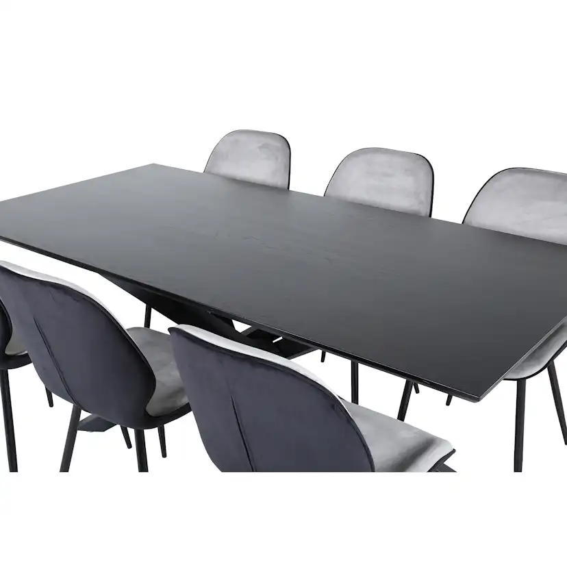 Matgrupp Venture Home med Piata Matbord och 6 Elisa Matstolar