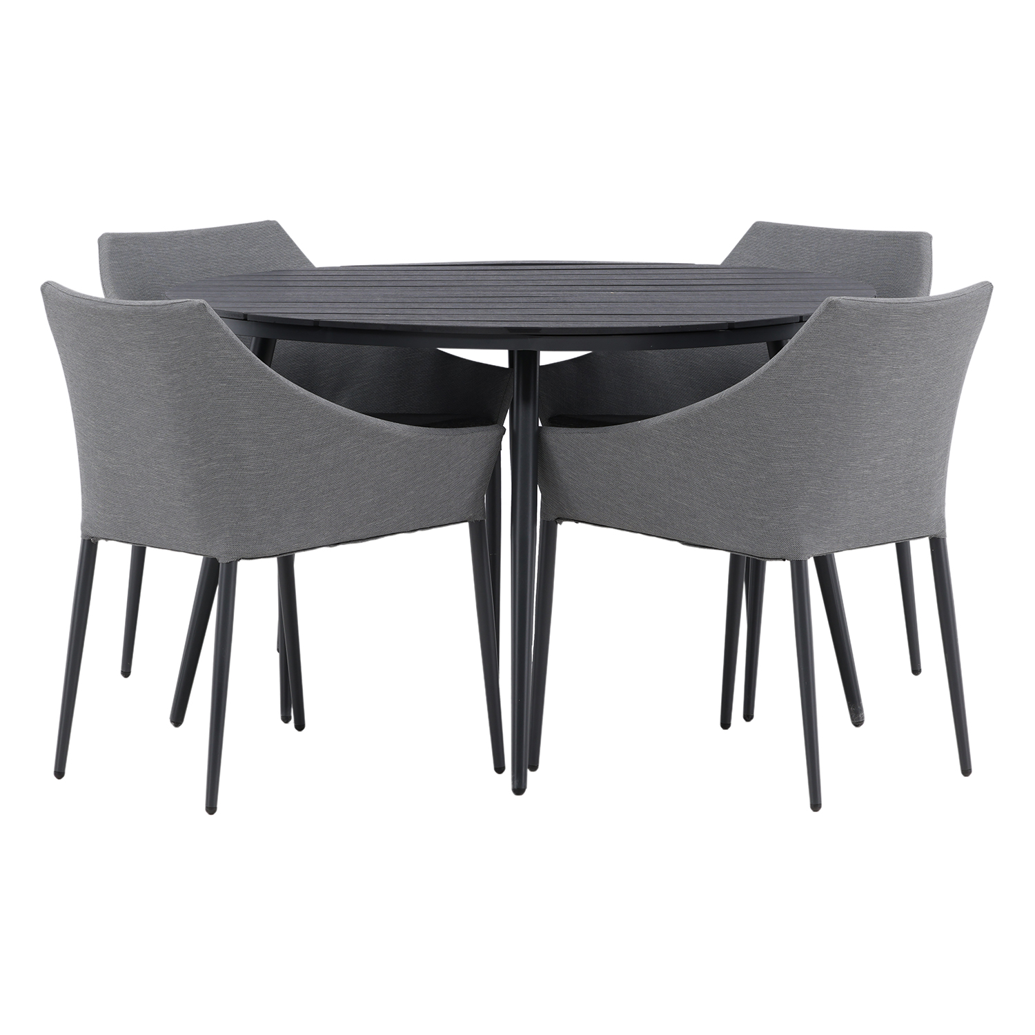 Matgrupp Utomhus Venture Home Break Ø120 med 4 Spoga Trädgårdsstolar