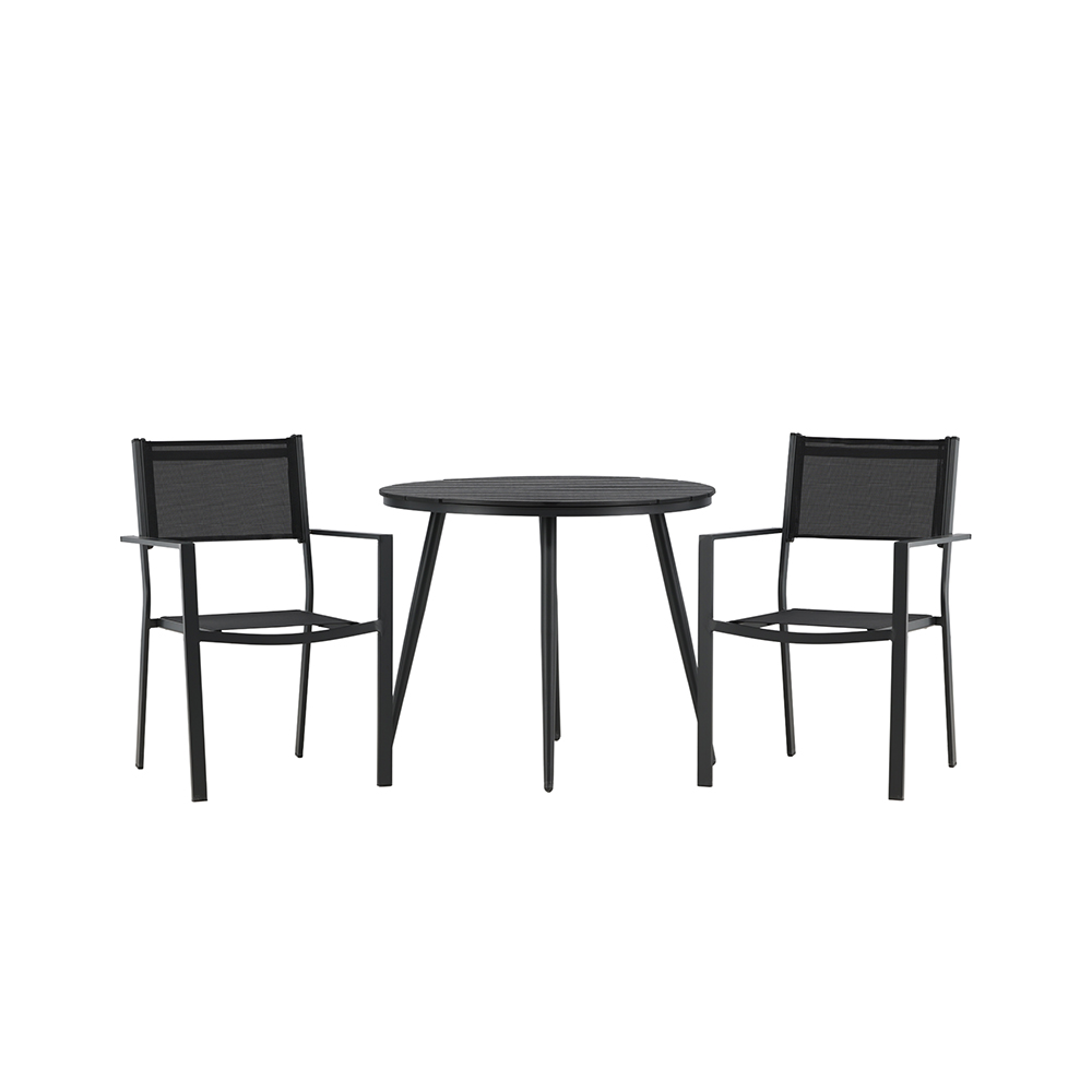 Cafégrupp Venture Home Break Ø90 cm med 2 Copacabana Stolar