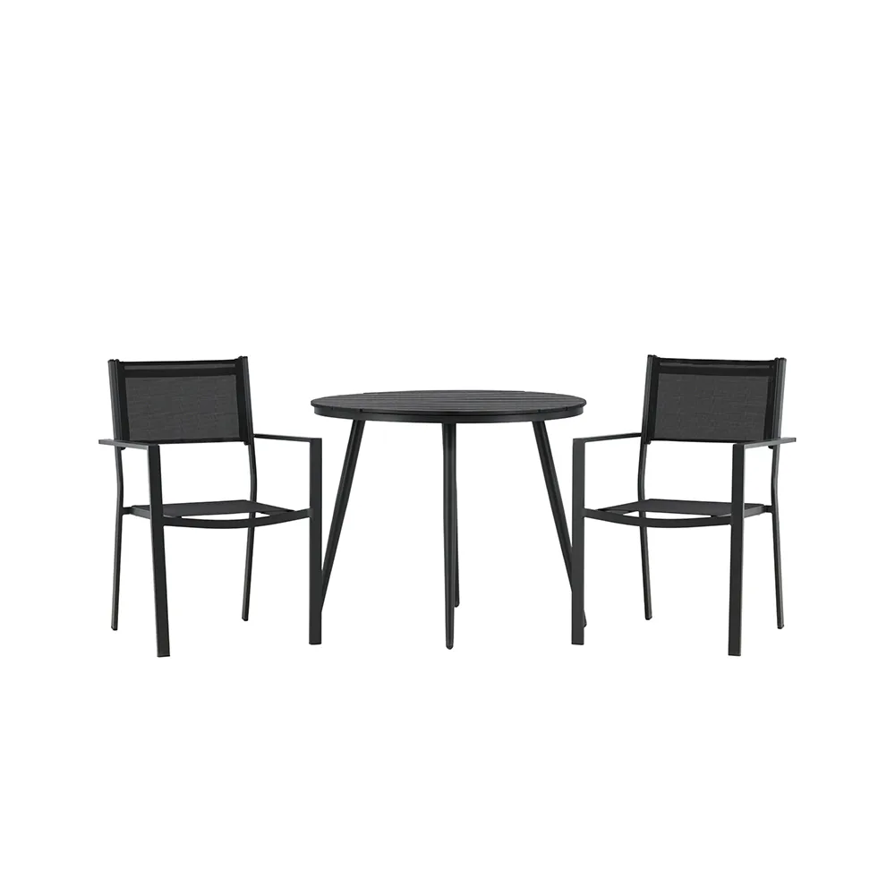 Cafégrupp Venture Home Break Ø90 cm med 2 Copacabana Stolar