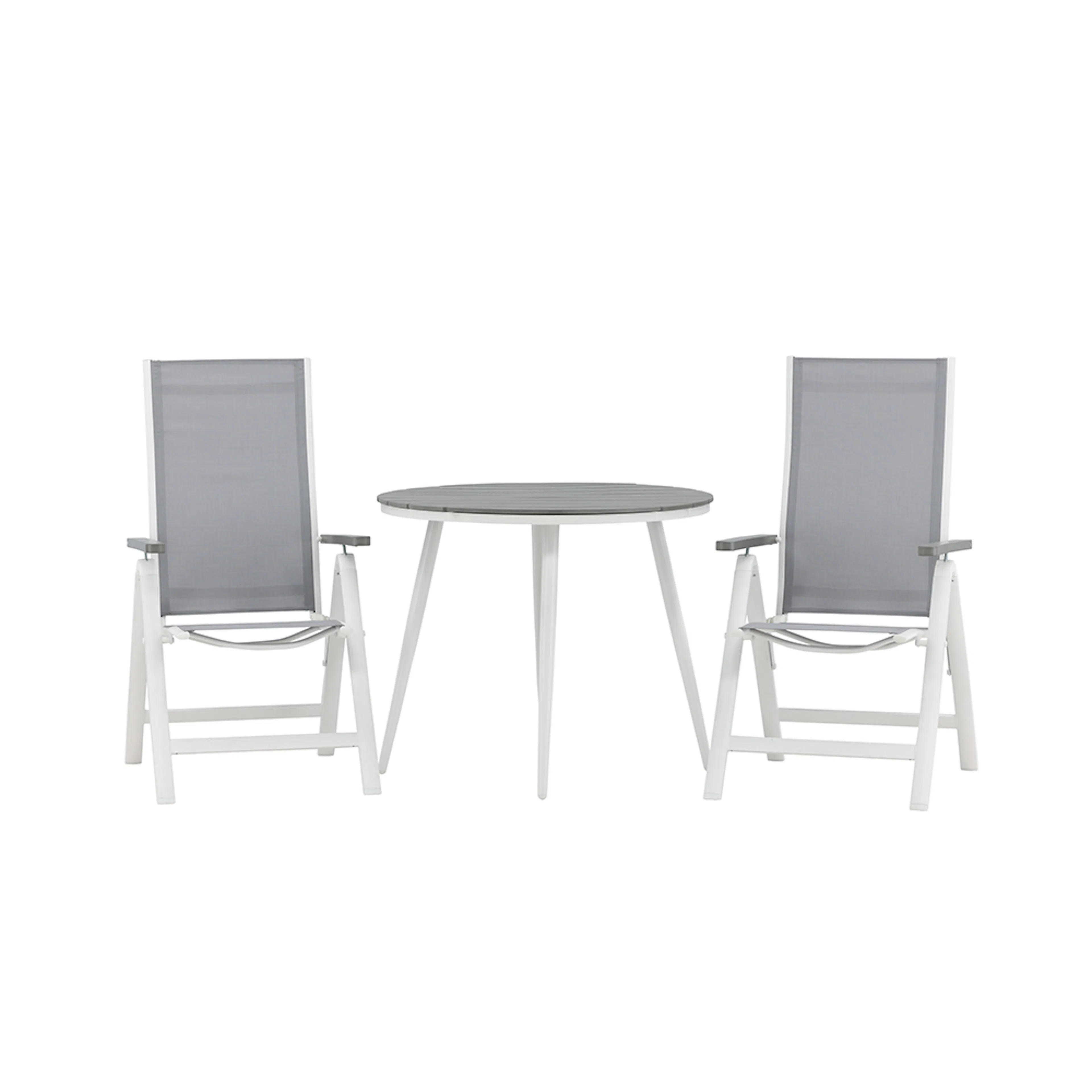 Cafégrupp Venture Home Break Ø90 cm med 2 Albany Stolar