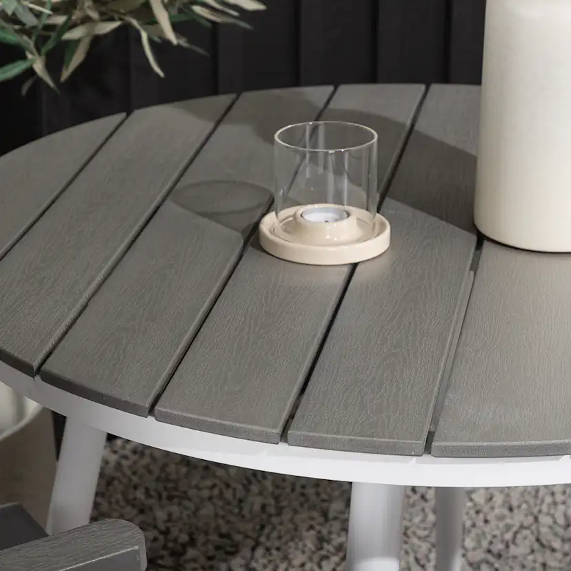 Cafégrupp Venture Home Break Ø90 cm med 2 Albany Stolar