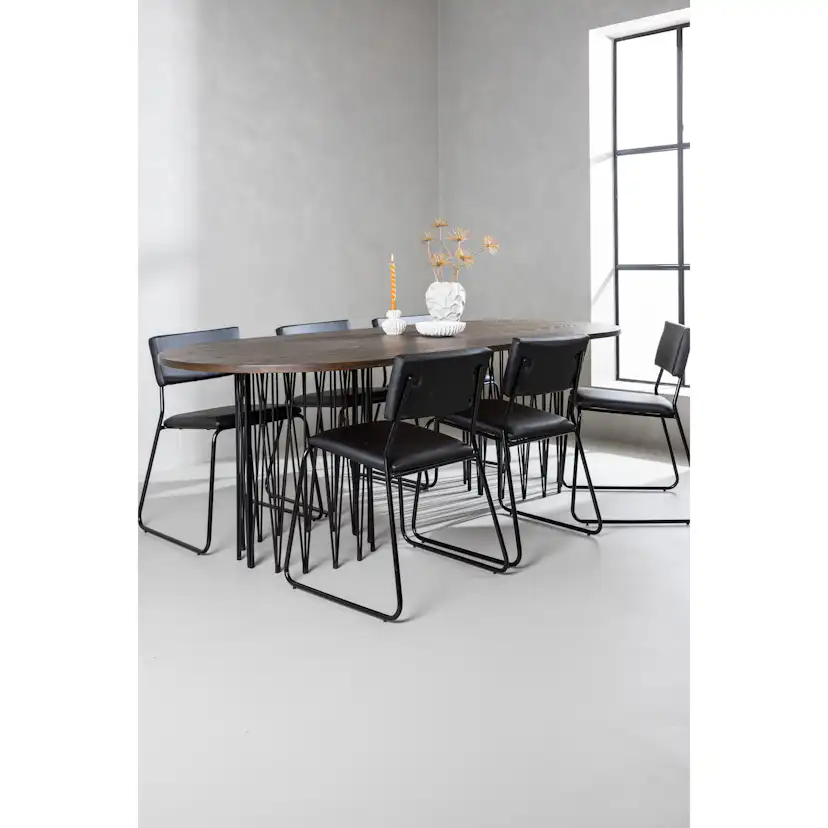 Matgrupp furniture/fashion Stone med 6 Kenth Stolar