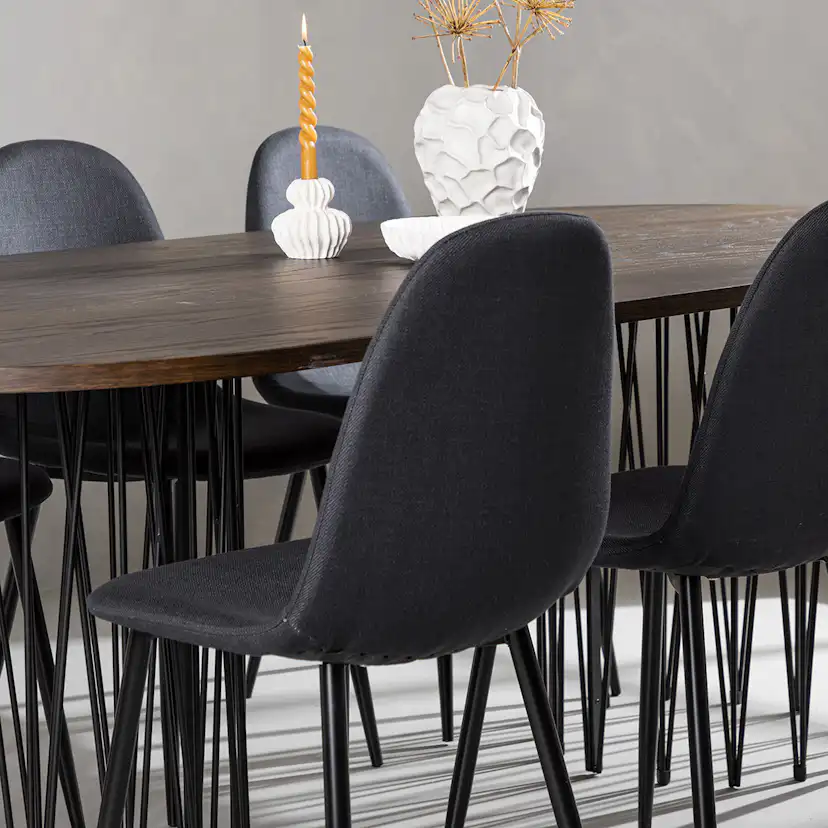 Matgrupp furniture/fashion Stone med 6 Polar Stolar