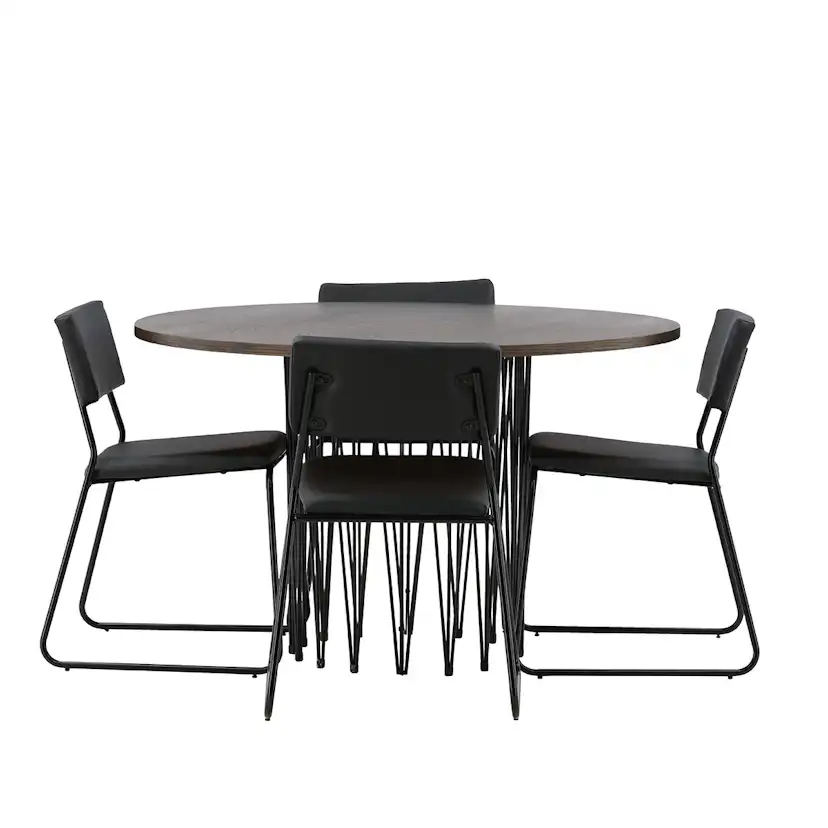 Matgrupp furniture/fashion Stone med 4 Kenth Stolar