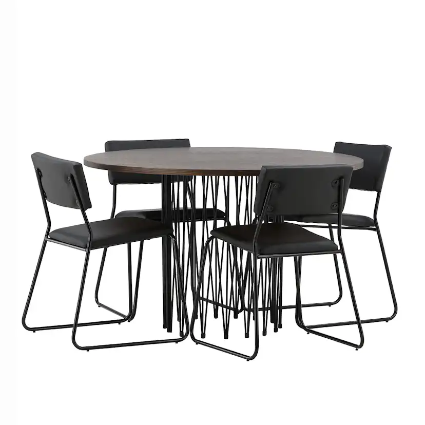 Matgrupp furniture/fashion Stone med 4 Kenth Stolar