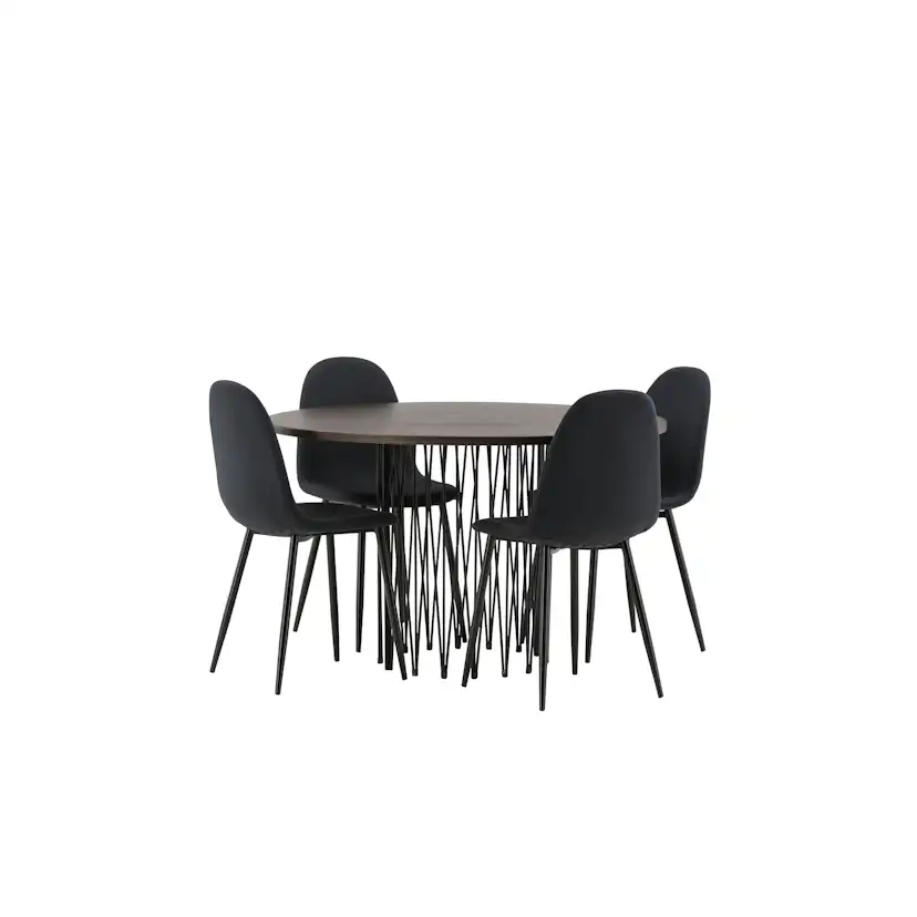 Matgrupp furniture/fashion Stone med 4 Polar Stolar