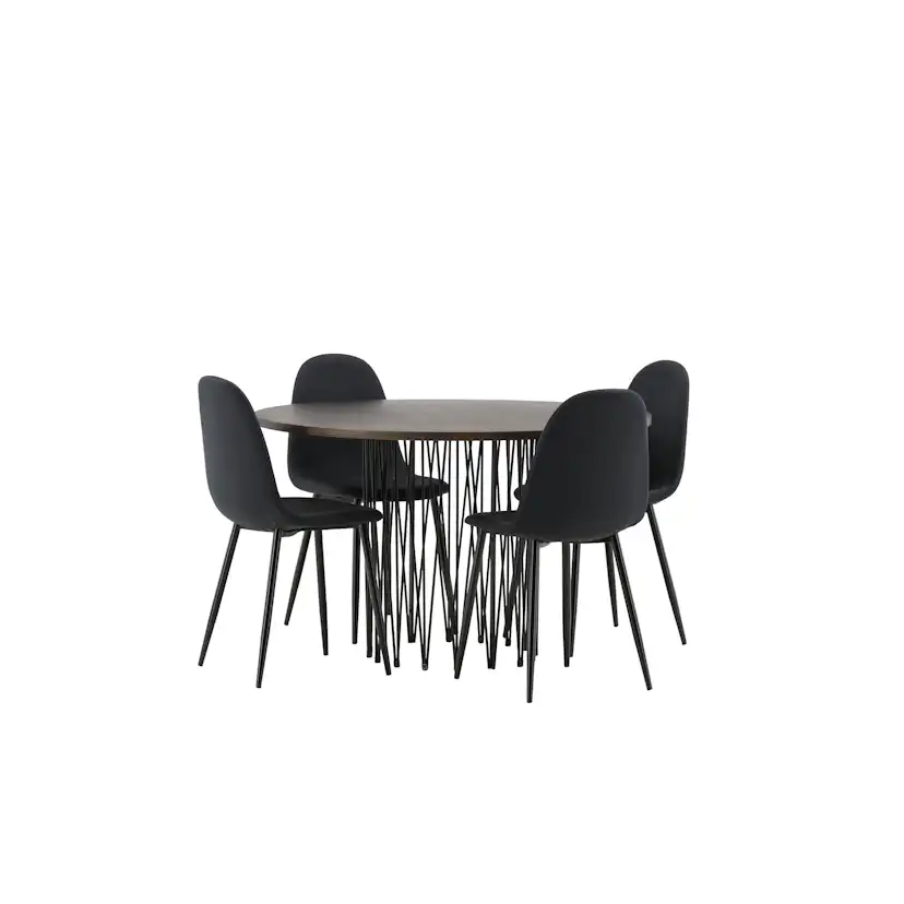 Matgrupp furniture/fashion Stone med 4 Polar Stolar