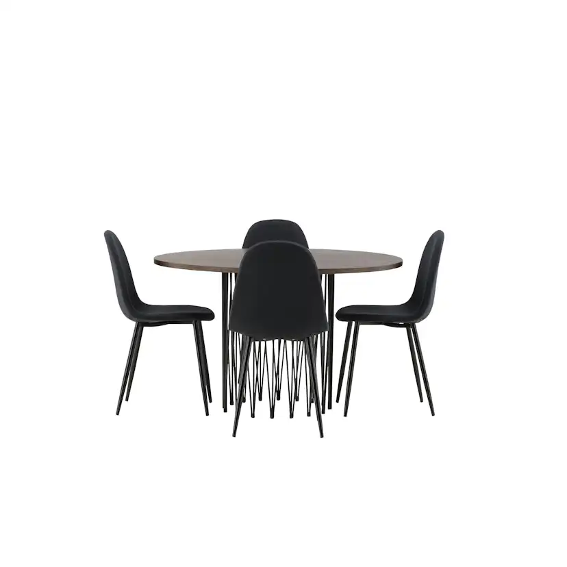 Matgrupp furniture/fashion Stone med 4 Polar Stolar