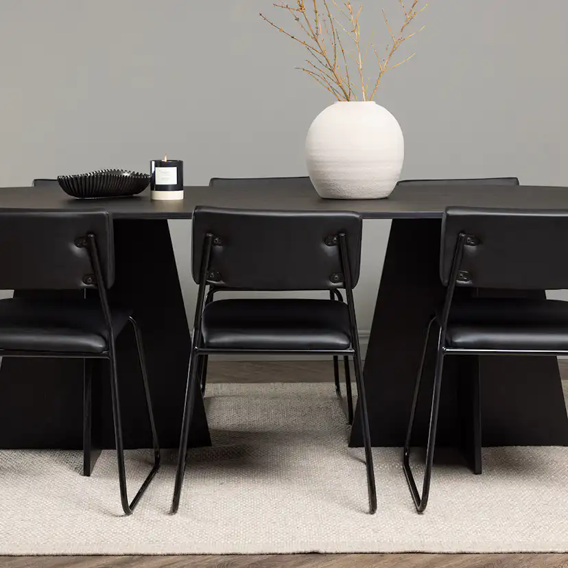 Matgrupp Venture Home Bootcut Oval med 6 Kenth Stolar