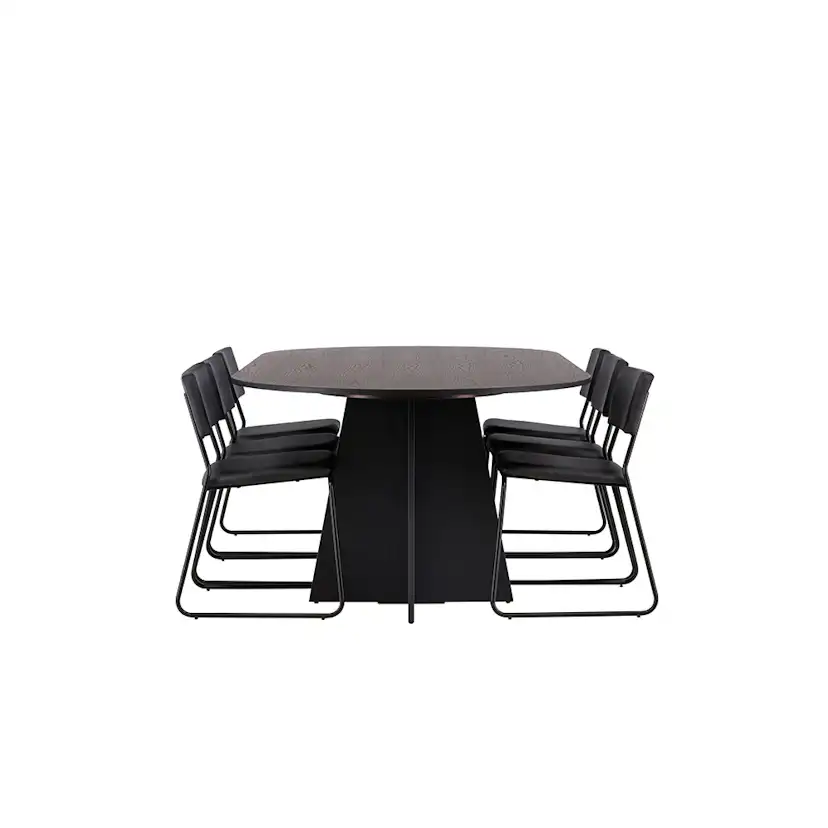 Matgrupp Venture Home Bootcut Oval med 6 Kenth Stolar