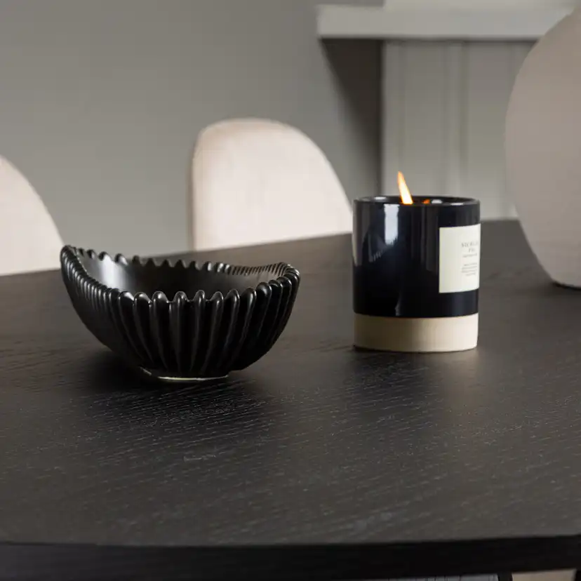 Matgrupp Venture Home Bootcut Oval med 6 Polar Sammet Stolar