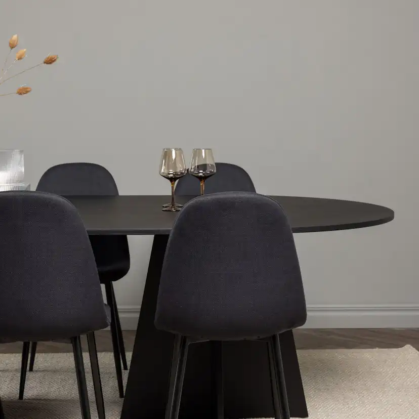 Matgrupp Venture Home Bootcut Oval med 6 Polar Stolar