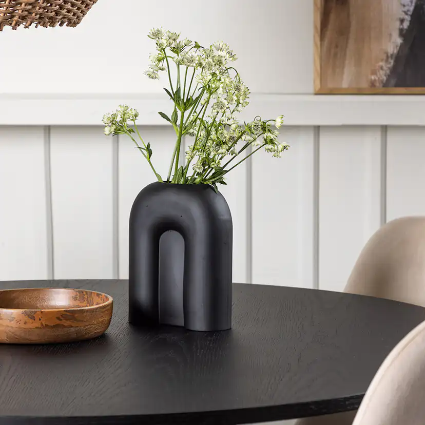 Matgrupp Venture Home Bootcut Ø110 cm med 4 Polar Stolar Sammet