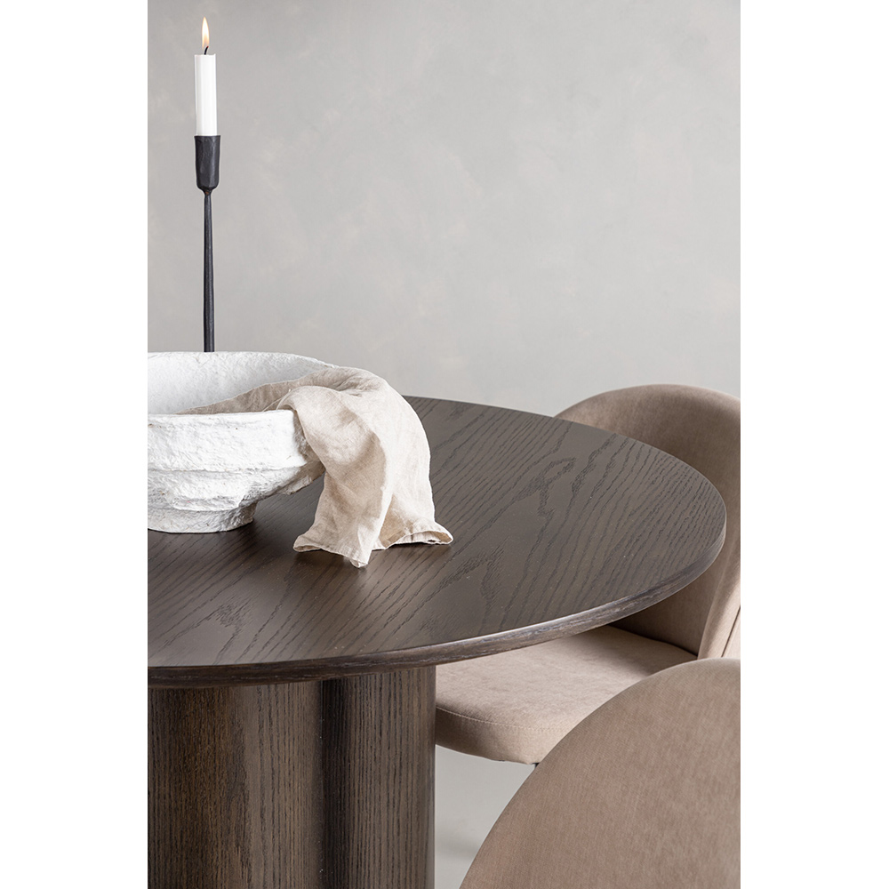 Matgrupp Venture Home Olivia med 4 Velvet Stitches Stolar
