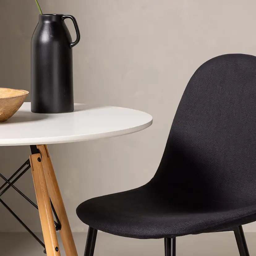 Matgrupp Venture Home Danburi Ø 60 cm med 2 Polar Stolar