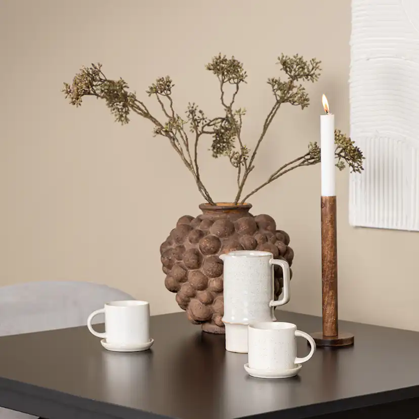 Matgrupp Venture Home Tempe med 2 Velvet Stolar