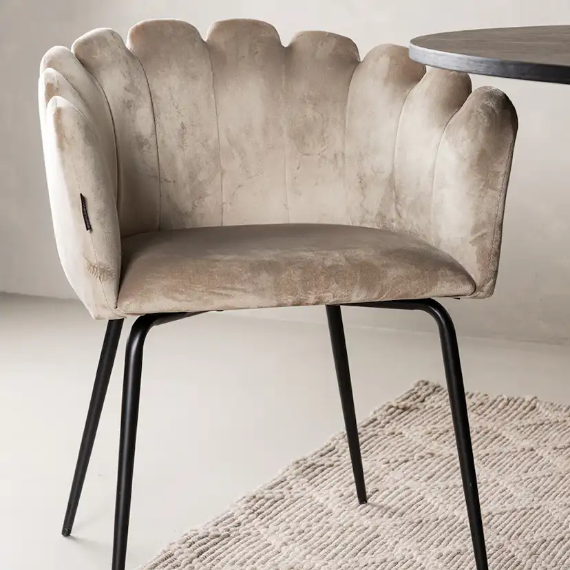 Matgrupp Venture Home Bootcut med 4 Limhamn Light Stolar