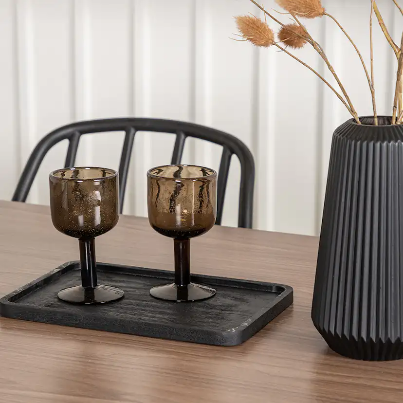 Matgrupp Venture Home Tempe 140 cm med 4 Dyrön Stolar