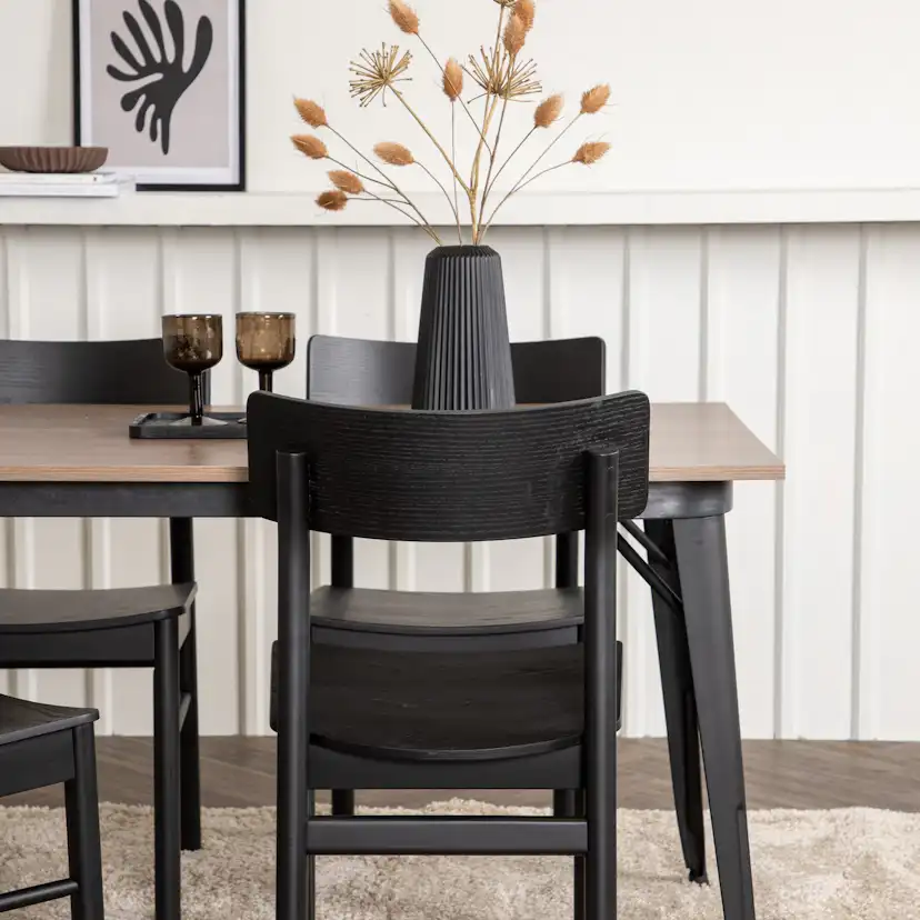 Matgrupp Venture Home Tempe med 4 Montros Stolar