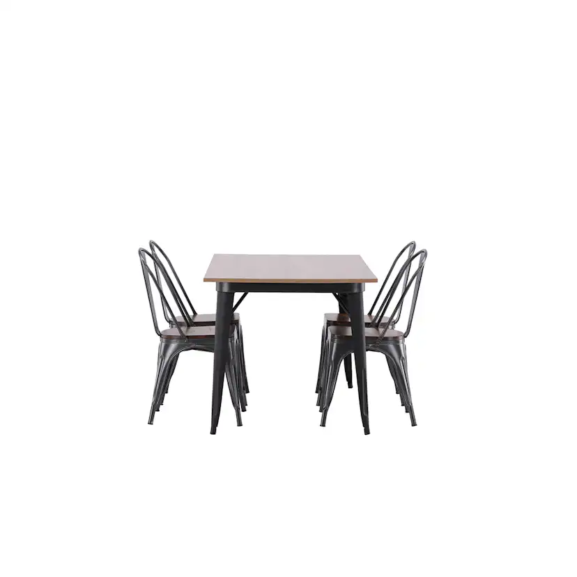 Matgrupp Venture Home Tempe med 4 Tempe Stolar