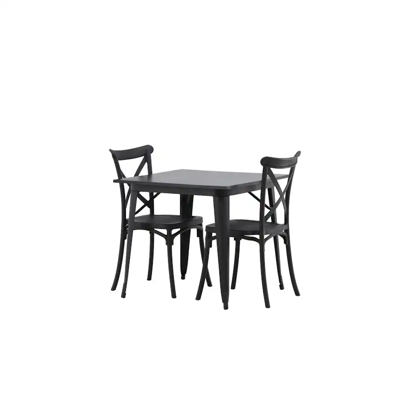 Matgrupp Venture Home Tempe med 2 Crosett Stolar