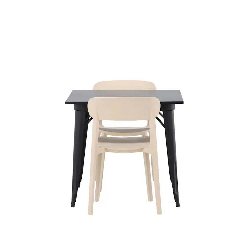 Matgrupp Venture Home Tempe med 2 st Åstol