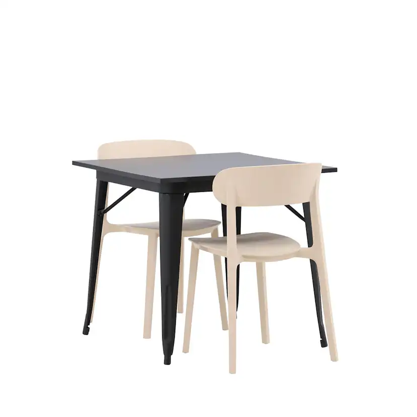 Matgrupp Venture Home Tempe med 2 st Åstol