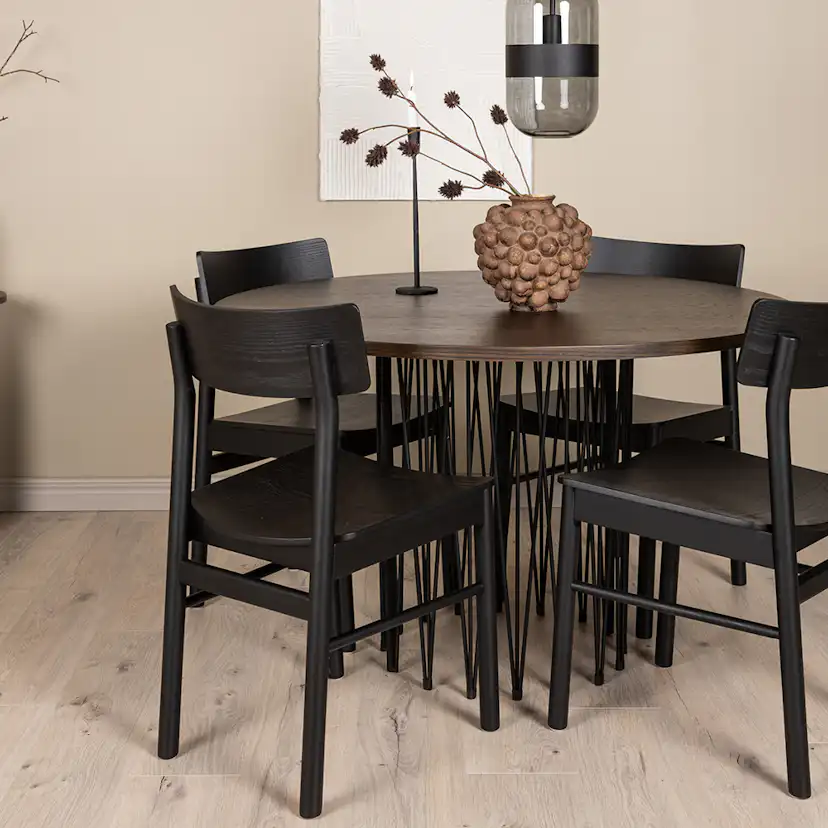 Matgrupp furniture/fashion Stone med 4 Montros Stolar