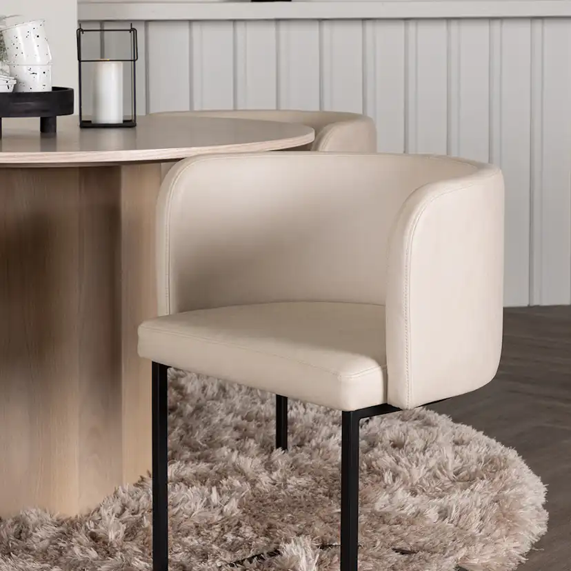 Matgrupp Venture Home Olivia med 4 Simrishman Stolar