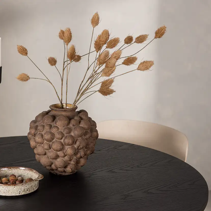 Matgrupp Venture Home Olivia Ø 110 cm med 4 Åstol Stolar