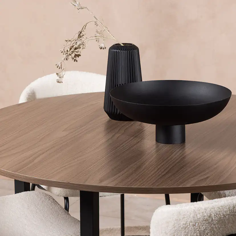 Matgrupp Venture Home Durango Ø 120 cm med 4 Chico Stolar