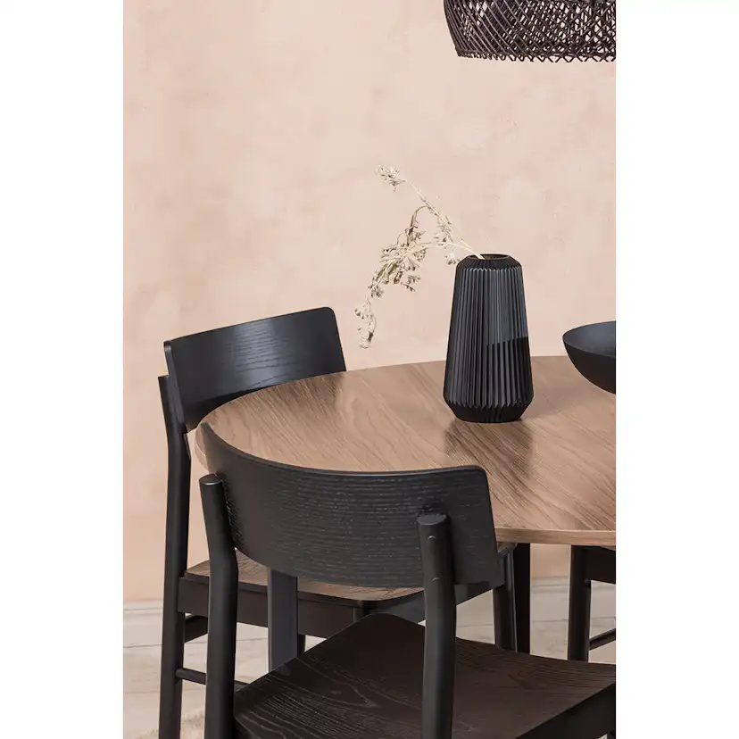 Matgrupp Venture Home Durango Ø120 cm med 4st Montros Matstolar