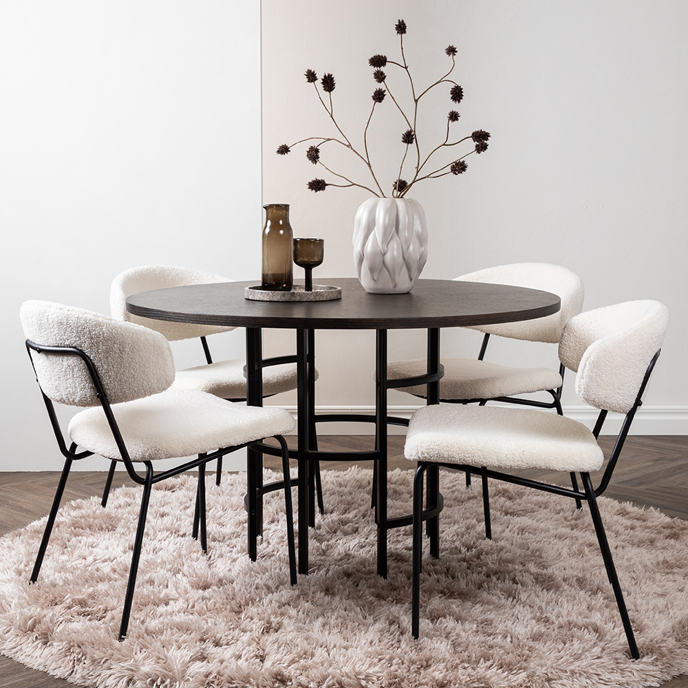 Matgrupp Venture Home Copenhagen med 4 Chico Stolar