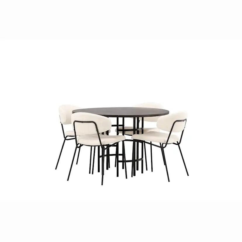 Matgrupp Venture Home Copenhagen med 4 Chico Stolar