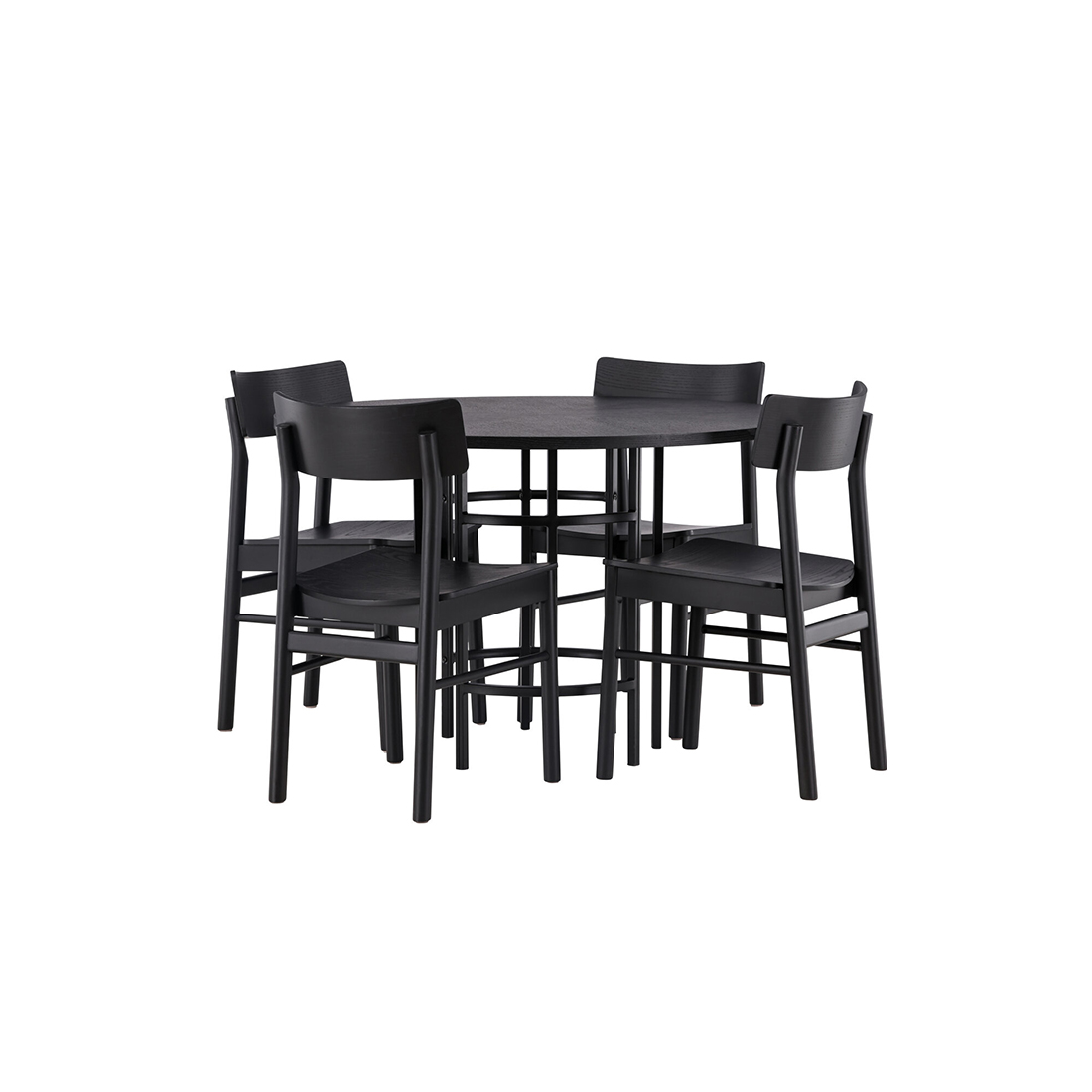 Matgrupp Venture Home Copenhagen med 4st Montros Matstolar