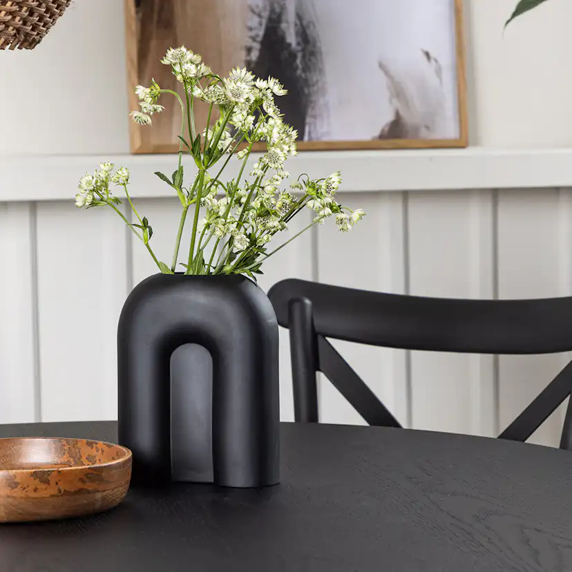 Matgrupp Venture Home Bootcut Ø110 cm med 4 Crosett Stolar