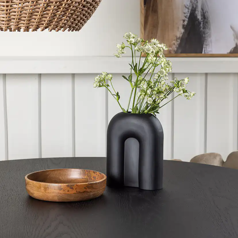 Matgrupp Venture Home Bootcut Ø110 cm med 4 Limhamn Stolar