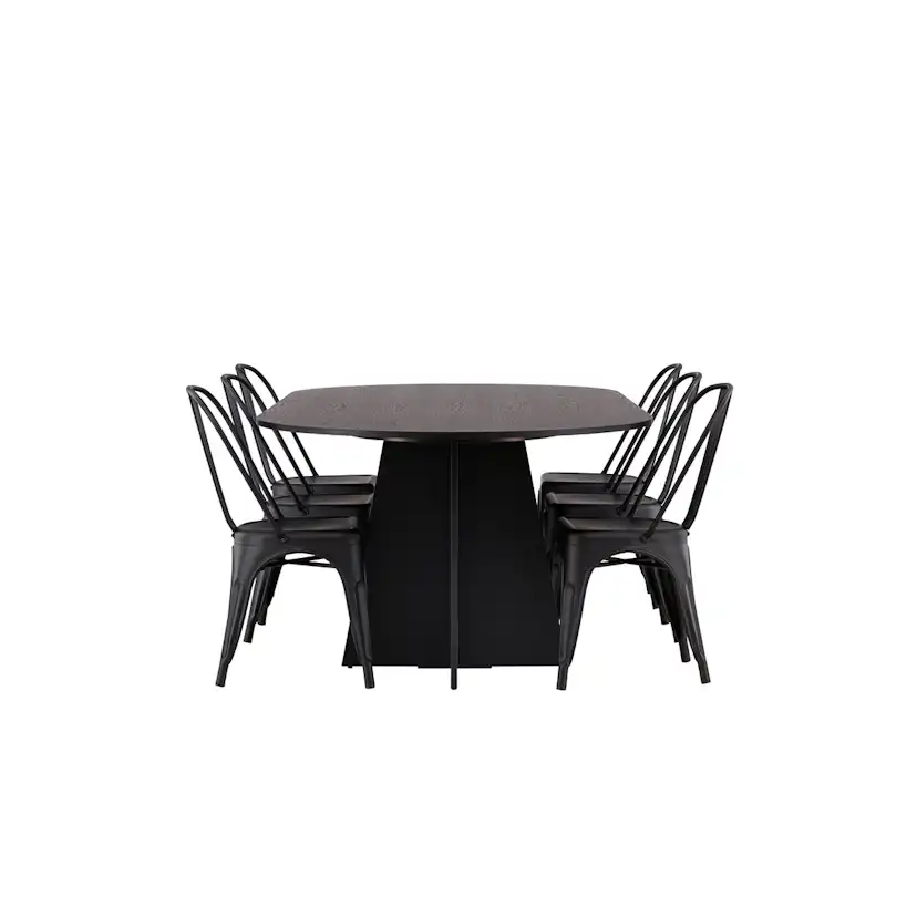 Matgrupp Venture Home Bootcut Oval med 6 st Tempe