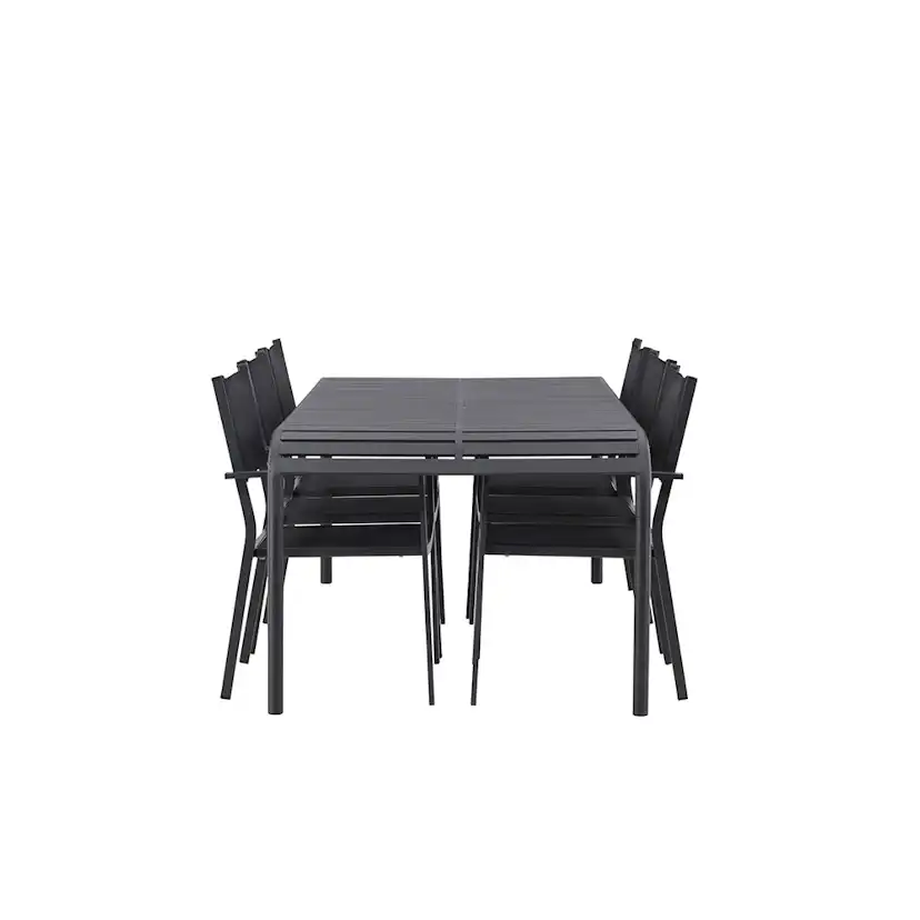 Matgrupp Venture Home Borneo Bord med 6 Copacabana Stolar