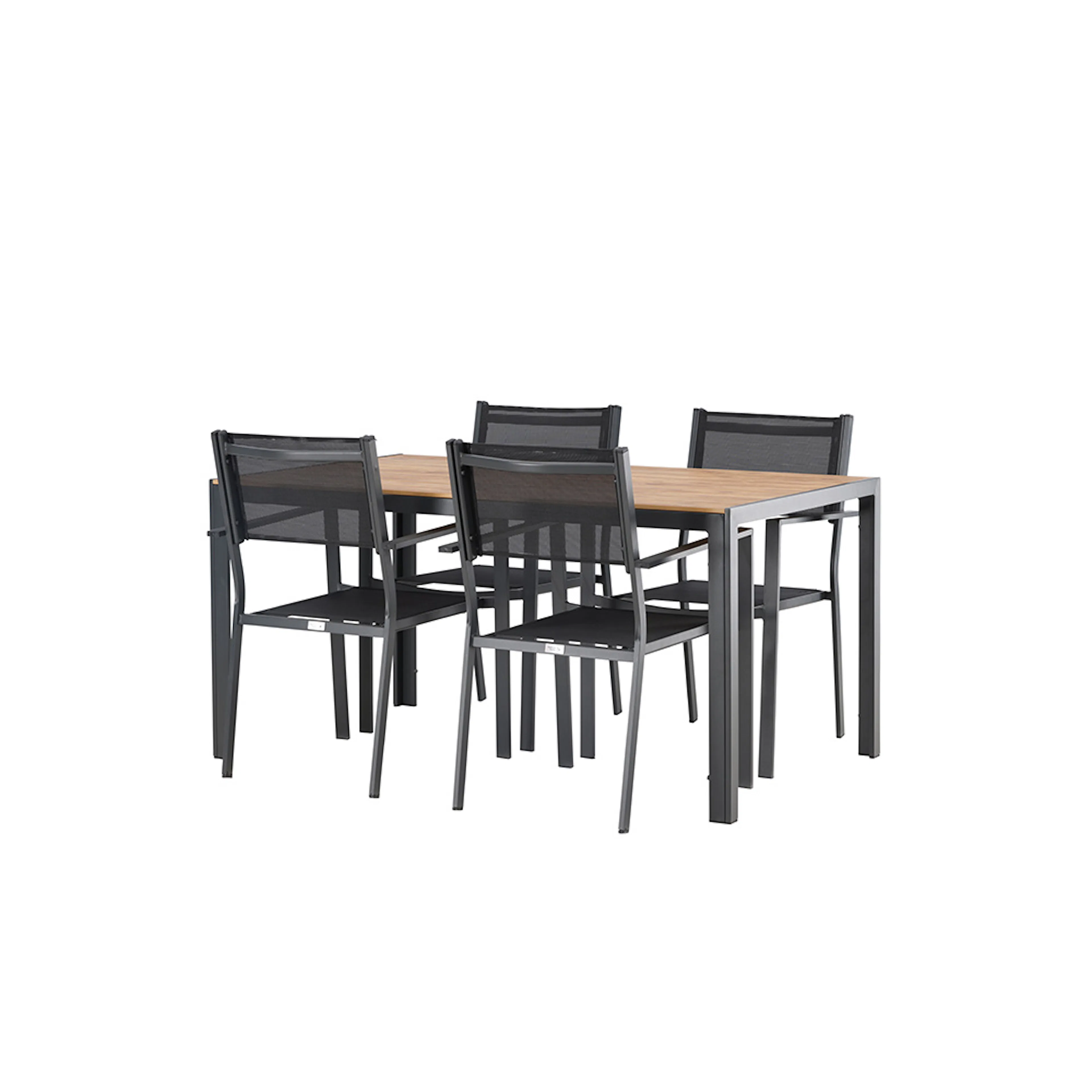 Matgrupp Venture Home Break Bord med 4 Copacabana Stolar