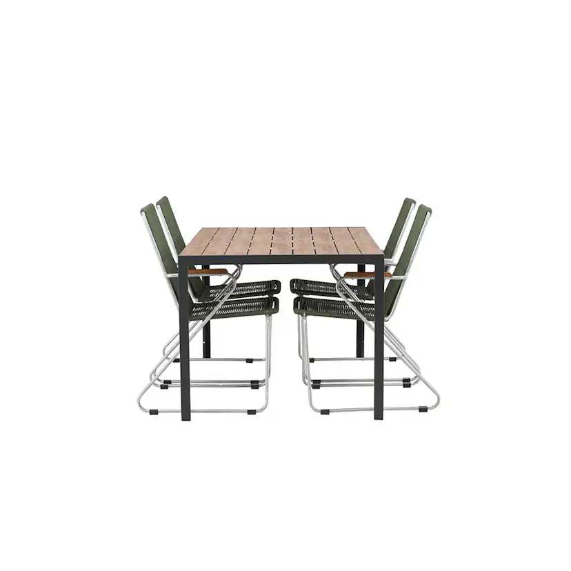 Matgrupp Venture Home Break Bord med 4 Bois Stolar