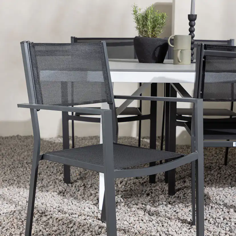 Matgrupp Venture Home Garcia Bord med 6 Copacabana Stolar